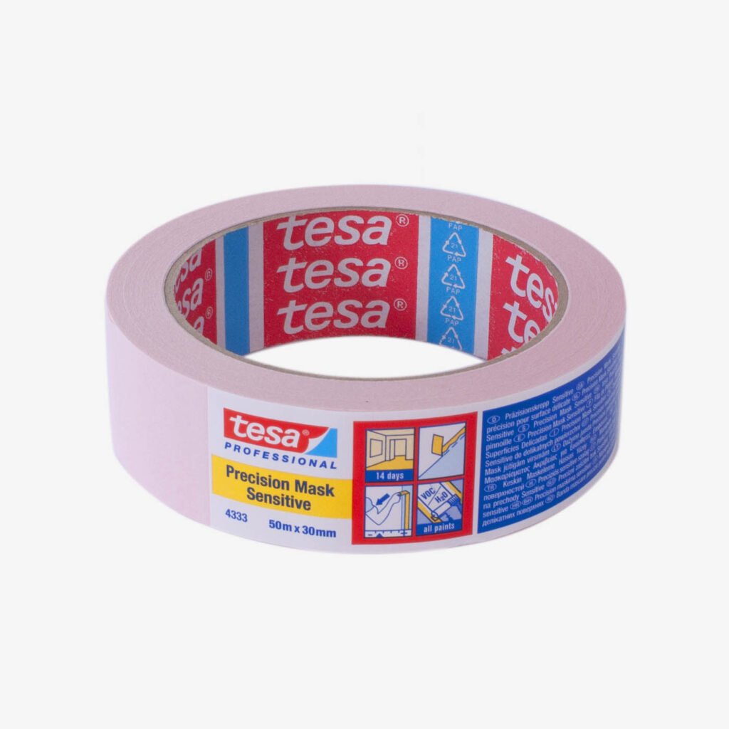 Precision mask sensitive Tesa 50m x 19mm, 25mm., 30mm., 38mm., 50mm.,