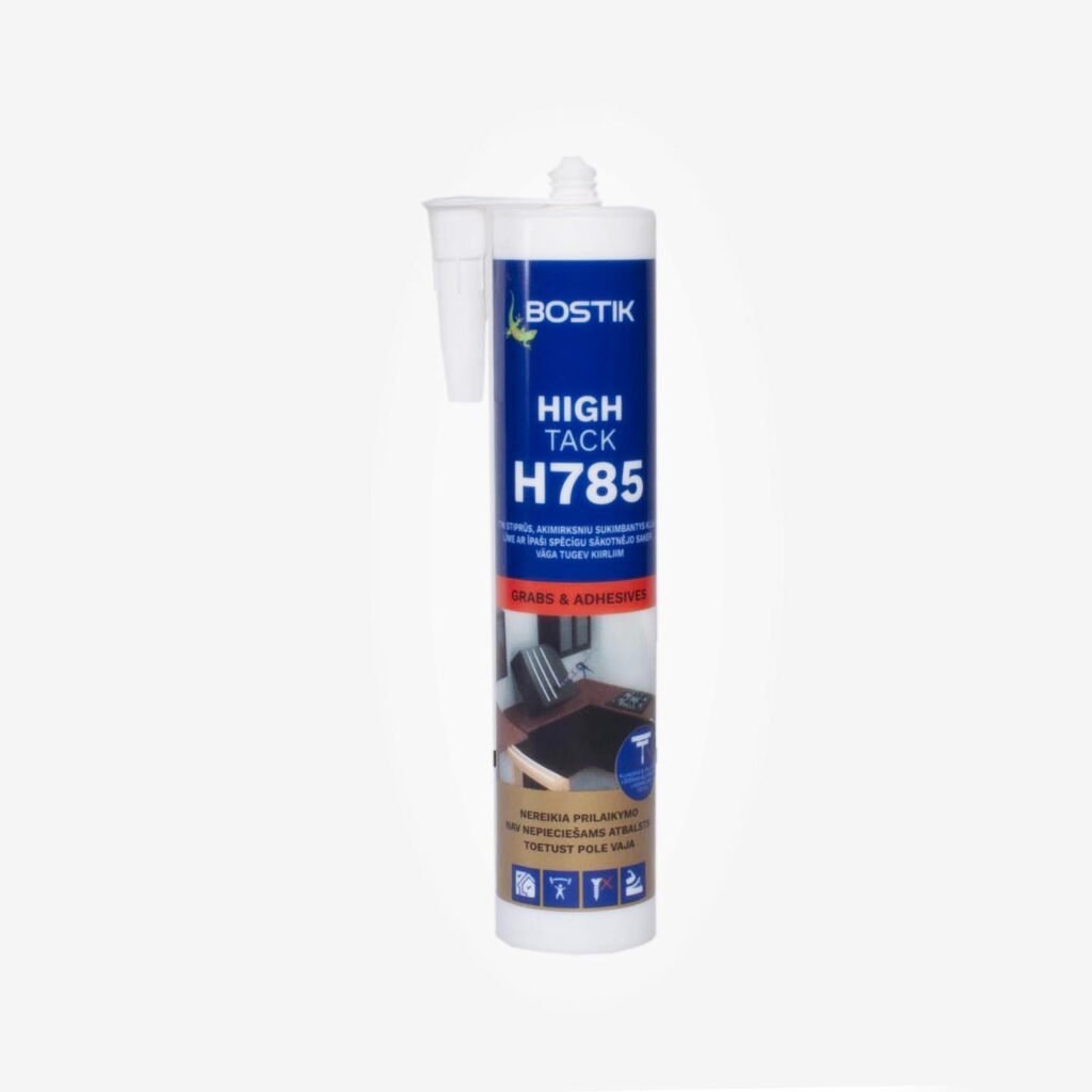 Montažiniai klijai Bostik H785 HIGH TACK, 300ml