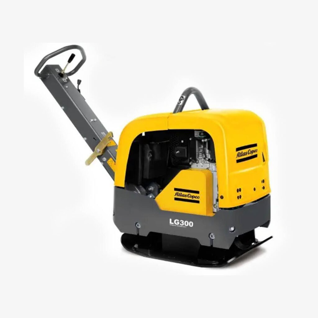 HONDA ATLAS COPCO vibroplokštė, dyzelinė, reversinė 300 kg